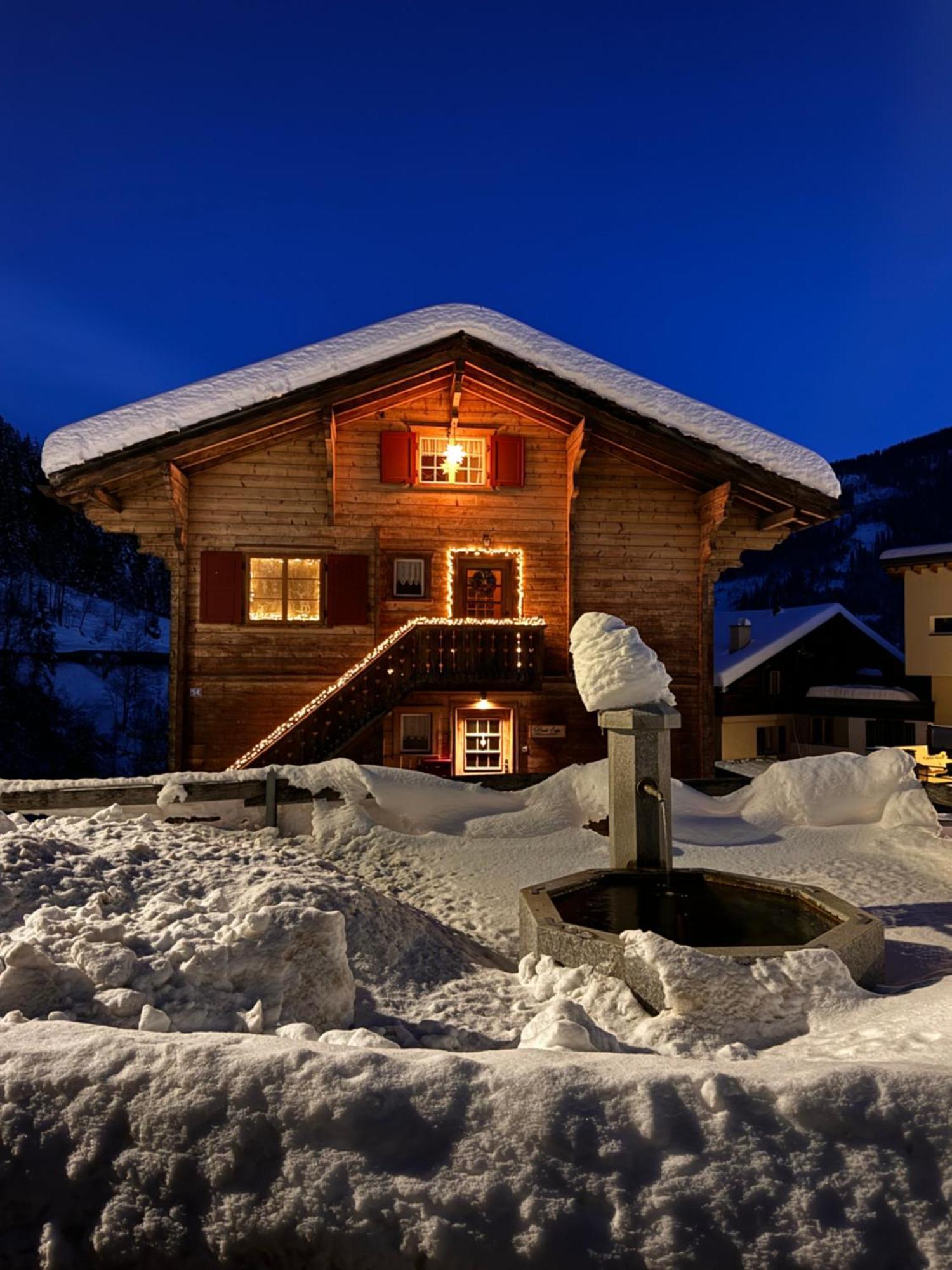 Bambi Lodge Ferienwohnung Auf Knapp 1400 M Nahe Arosa Peist Luaran gambar